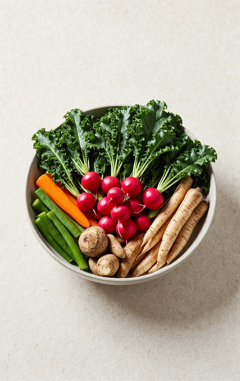 Fräscha råvaror och hälsosam kost